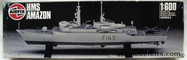 Airfix 1/600 HMS Amazon F169, 9-02204 plastic model kit
